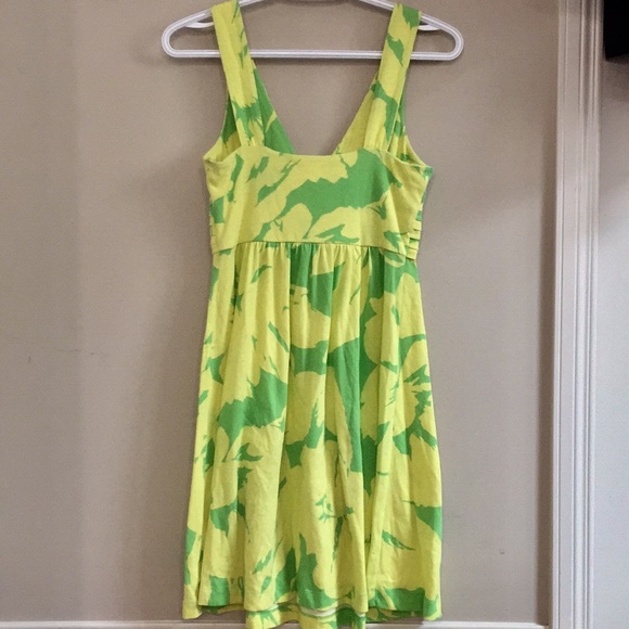 Yellow/Green American Eagle Summer Dress - Picture 2 of 2